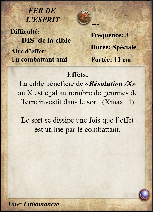 Fer de l'Esprit